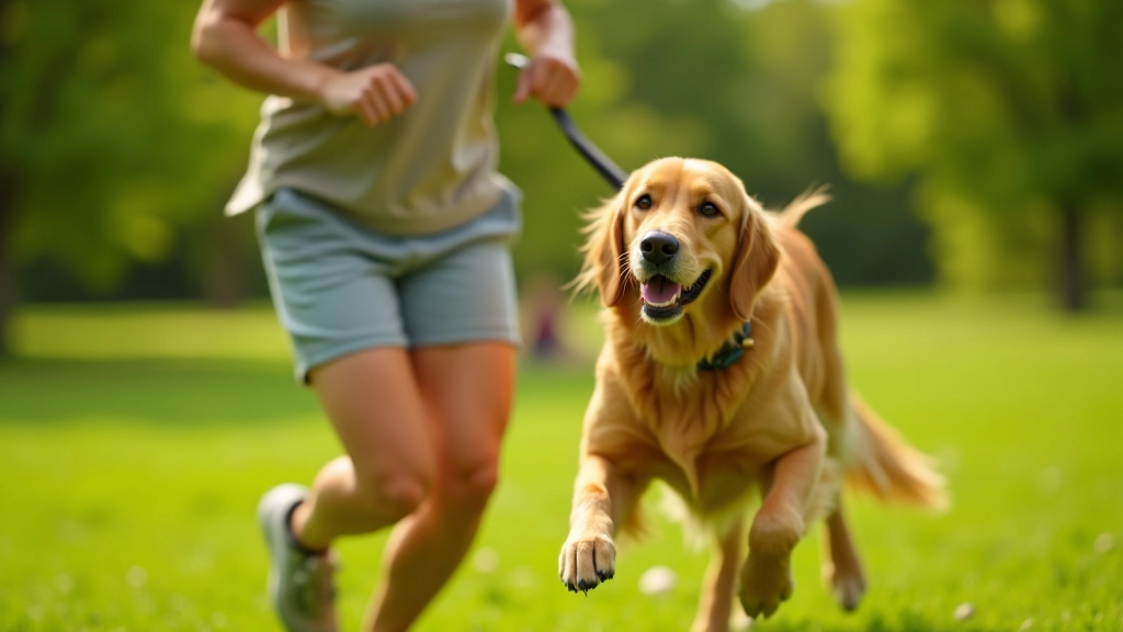 Personne jouant avec un chien en parc, offrant des services de garde d'animaux