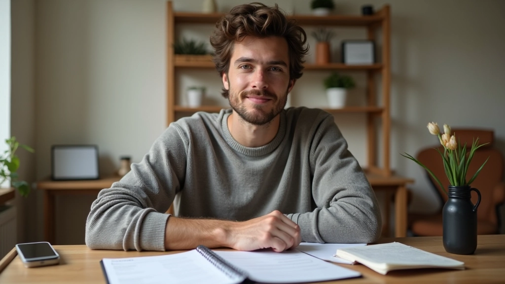 Personne notant les tâches programmées dans un agenda